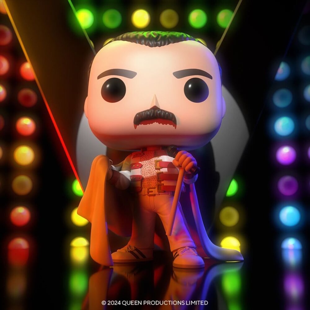 Funko Pop Rocks Queen Freddie Mercury with Cape Figure #414!